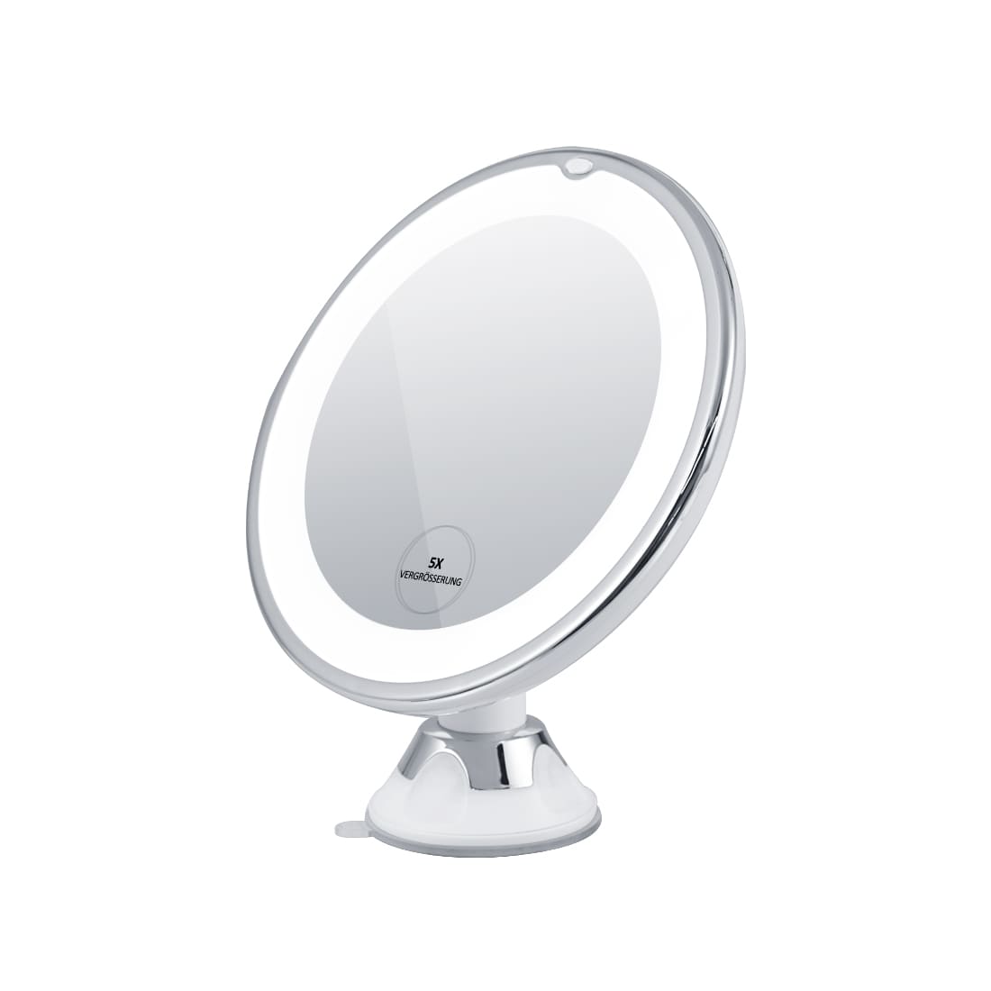 Emke Led-kosmetikspiegel (5fach-vergrößerung  360° Drehbar)